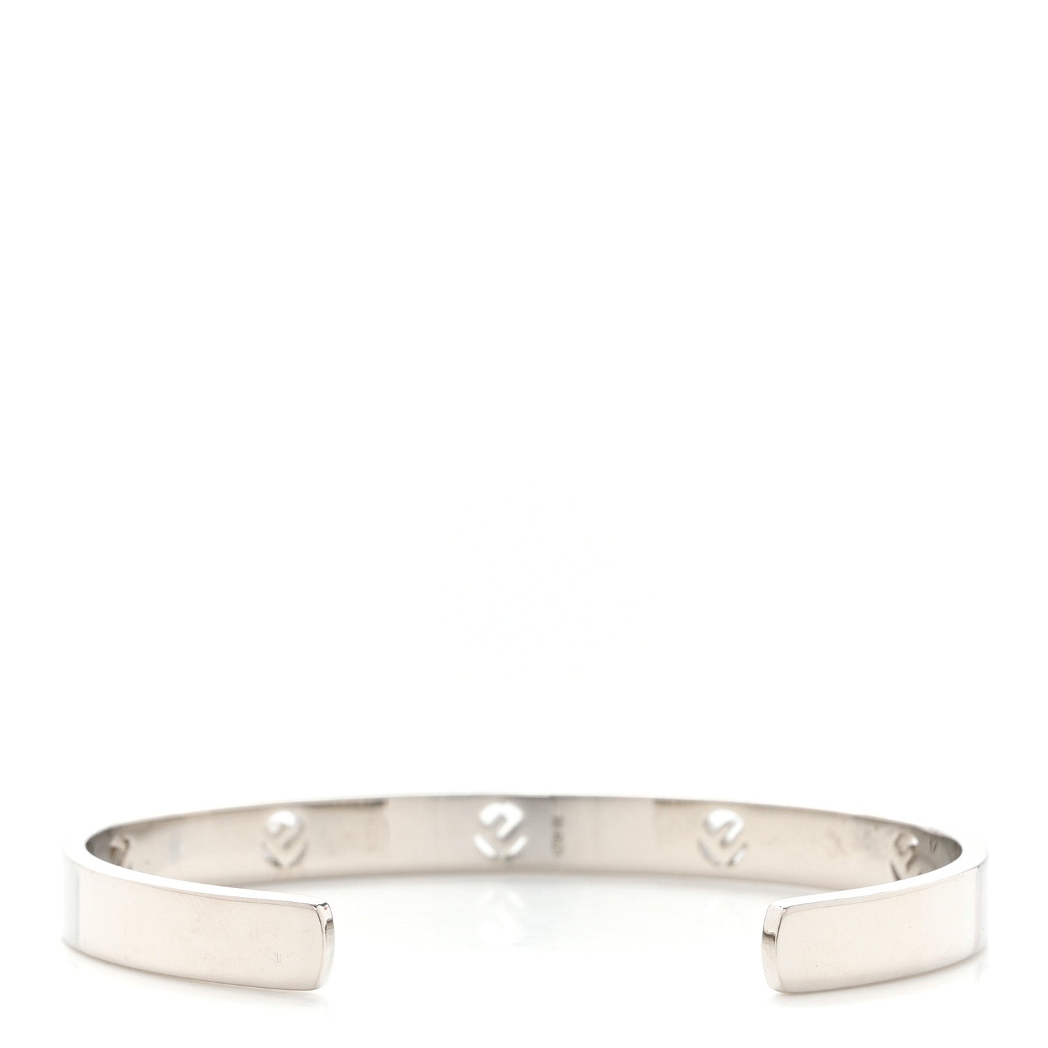 Fendi Metal Crystal F Is Fendi Bracelet M Silver 3 of 7