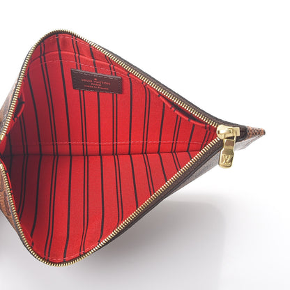 Louis Vuitton Damier Ebene Neverfull MM GM Pochette 5 of 7