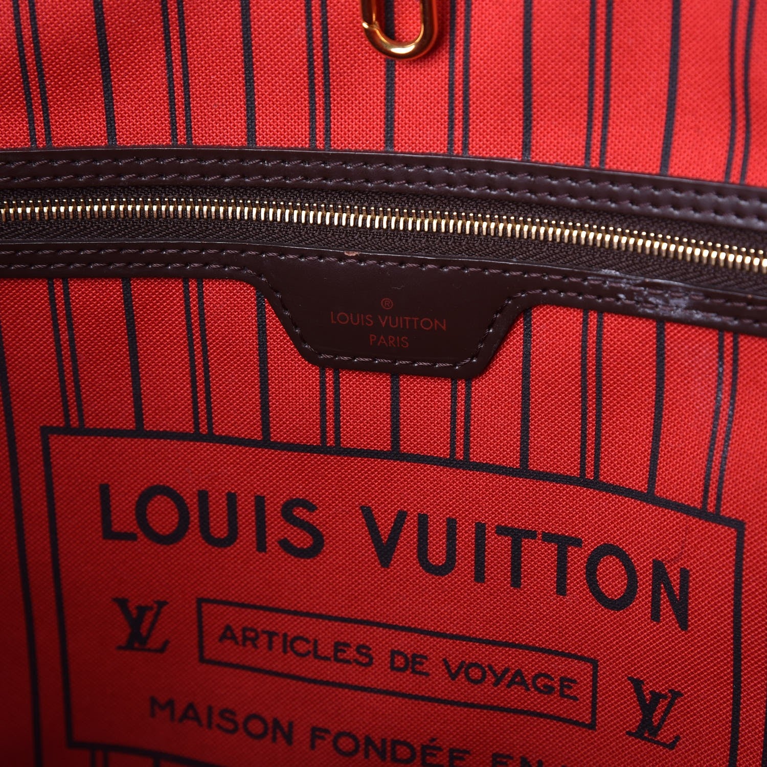 Louis Vuitton Damier Ebene Neo Neverfull MM 7 of 10