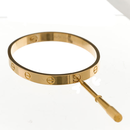 Cartier 18K Yellow Gold LOVE Bracelet 17 4 of 4