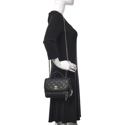 Chanel Caviar Quilted Mini Business Affinity Flap Black 2 of 10
