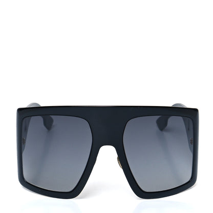 Christian Dior Acetate DiorSo Light 1 Shield Sunglasses Black 2 of 9