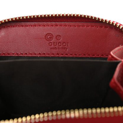 Gucci Microguccissima Zip Around Card Case Red 6 of 11