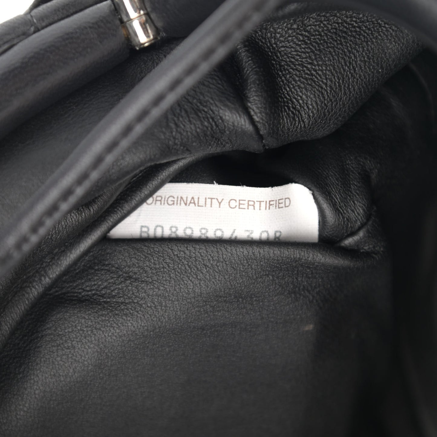 Nappa Intrecciato The Mini Pouch Black