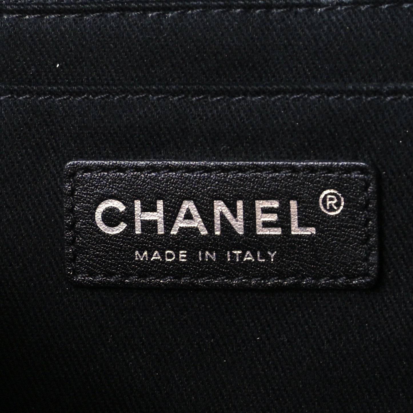 Vinyl Quilted In the Business Flap Bag Black
