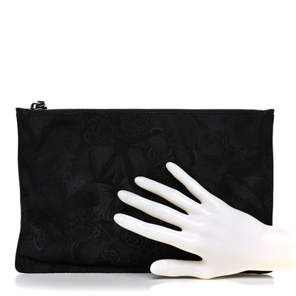 Valentino Garavani Nylon Camubutterfly Rockstud Zip Pouch Black 2 of 12