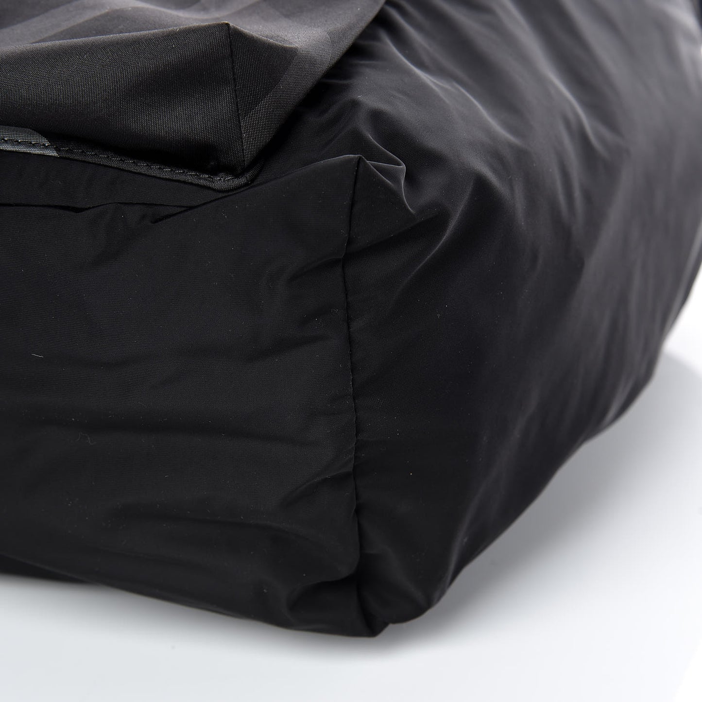 Nylon Solid to Check Backpack Black
