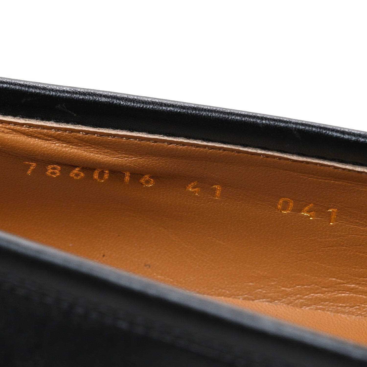 Gucci Calfskin Womens Jordaan Loafers 41 Black 10 of 11