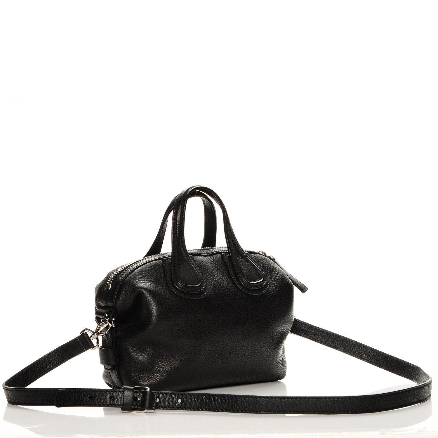 Givenchy Waxed Calfskin Micro Nightingale Black 4 of 7