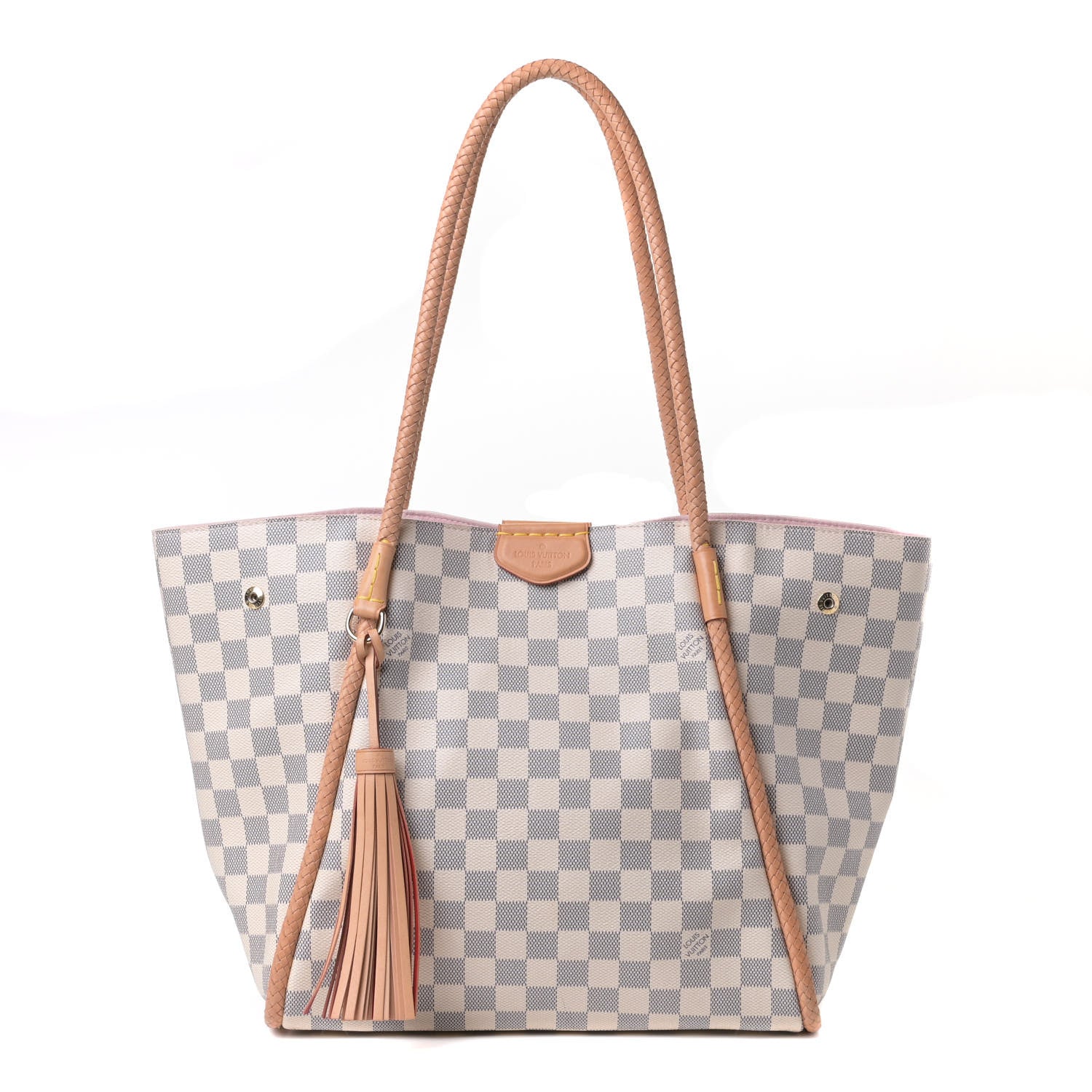 Louis Vuitton Damier Azur Propriano Rose Ballerine 1 of 4