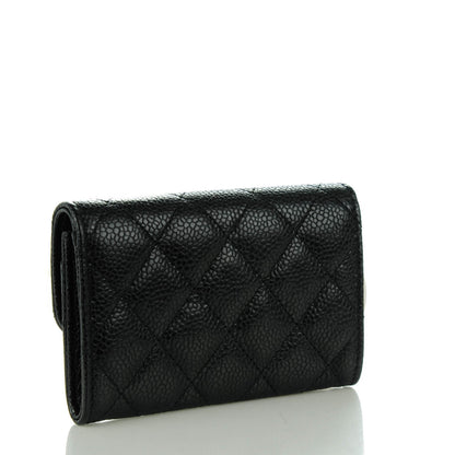 Chanel Caviar Quilted Card Holder Black 3 of 8