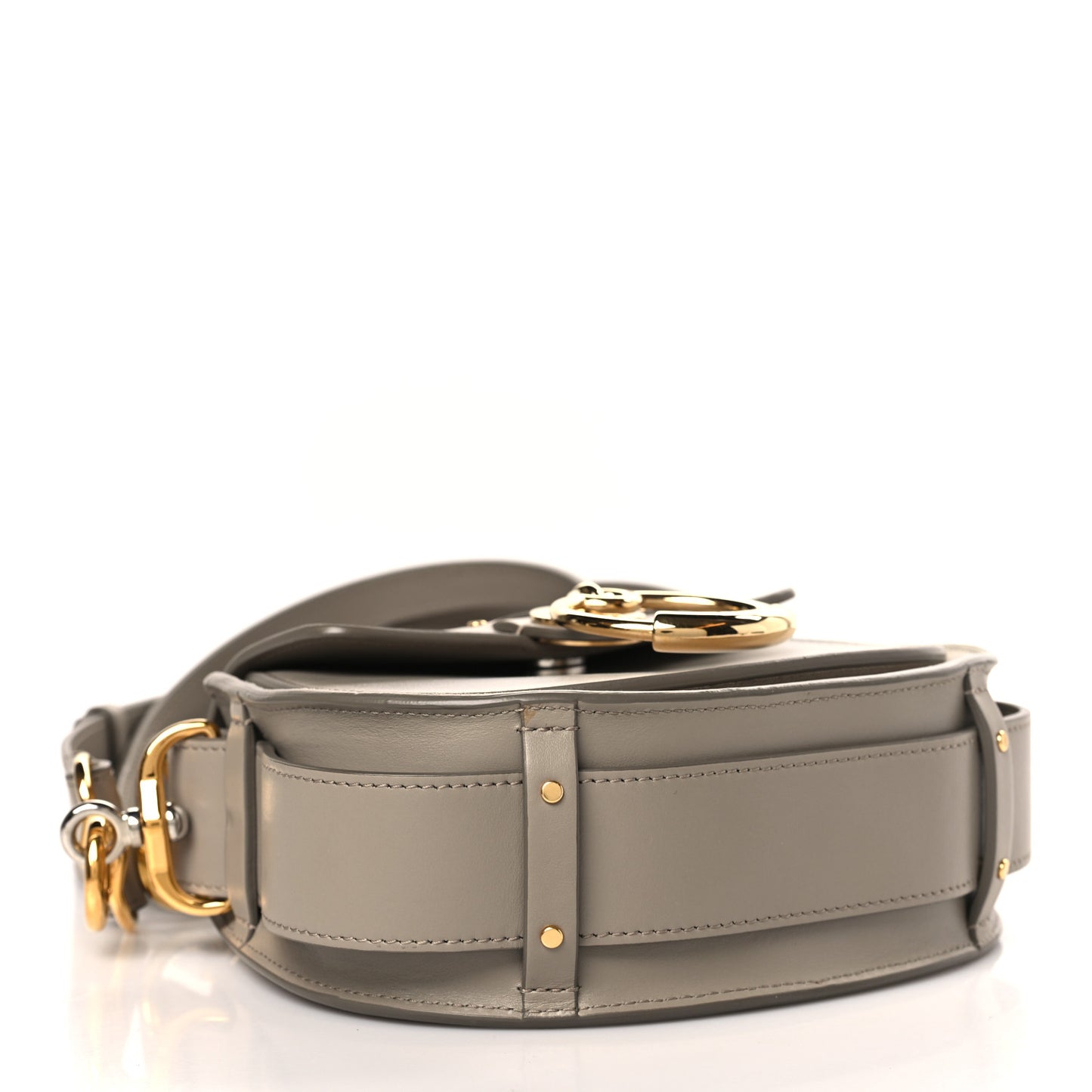 Calfskin Small Tess Bag Motty Grey