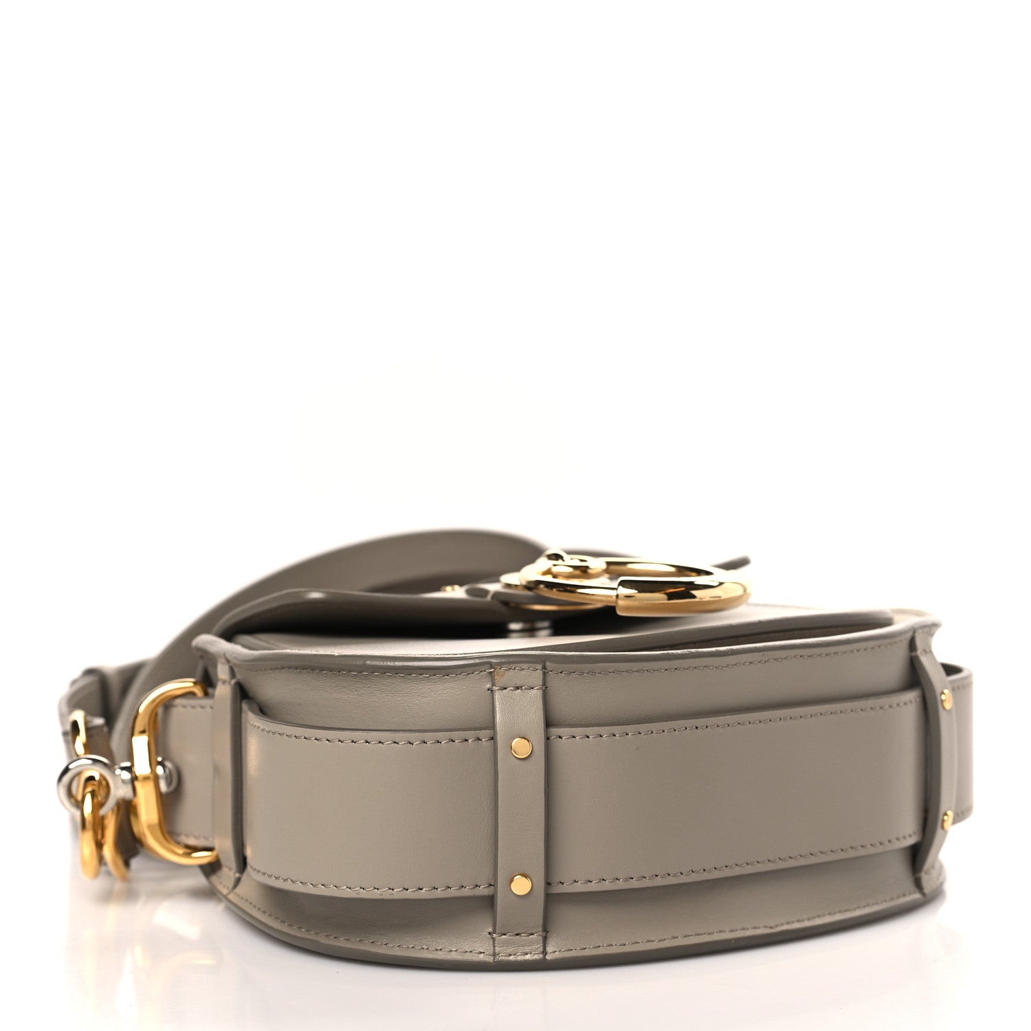 Chloe Calfskin Small Tess Bag Motty Grey 4 of 9