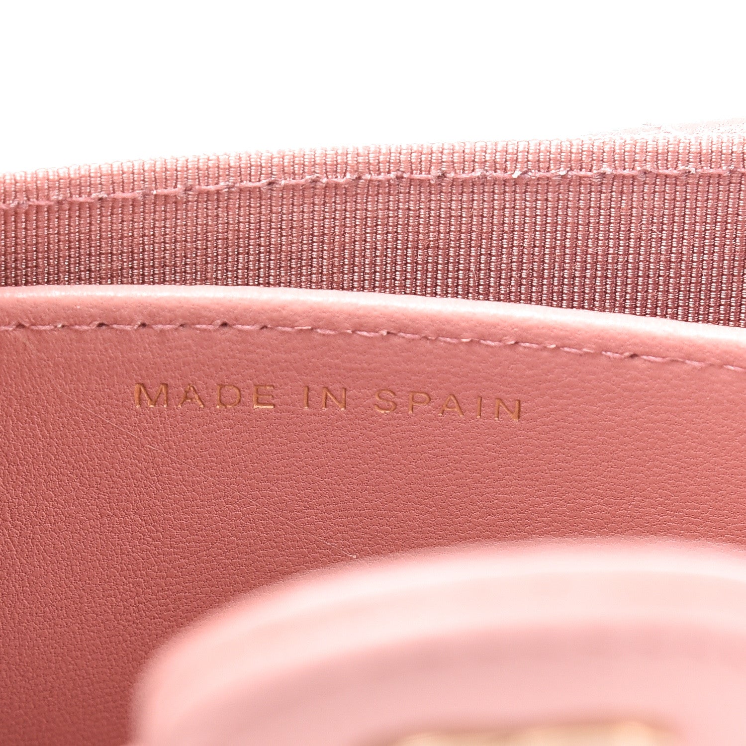 Chanel Lambskin Quilted Flap Card Holder Pink 7 of 15
