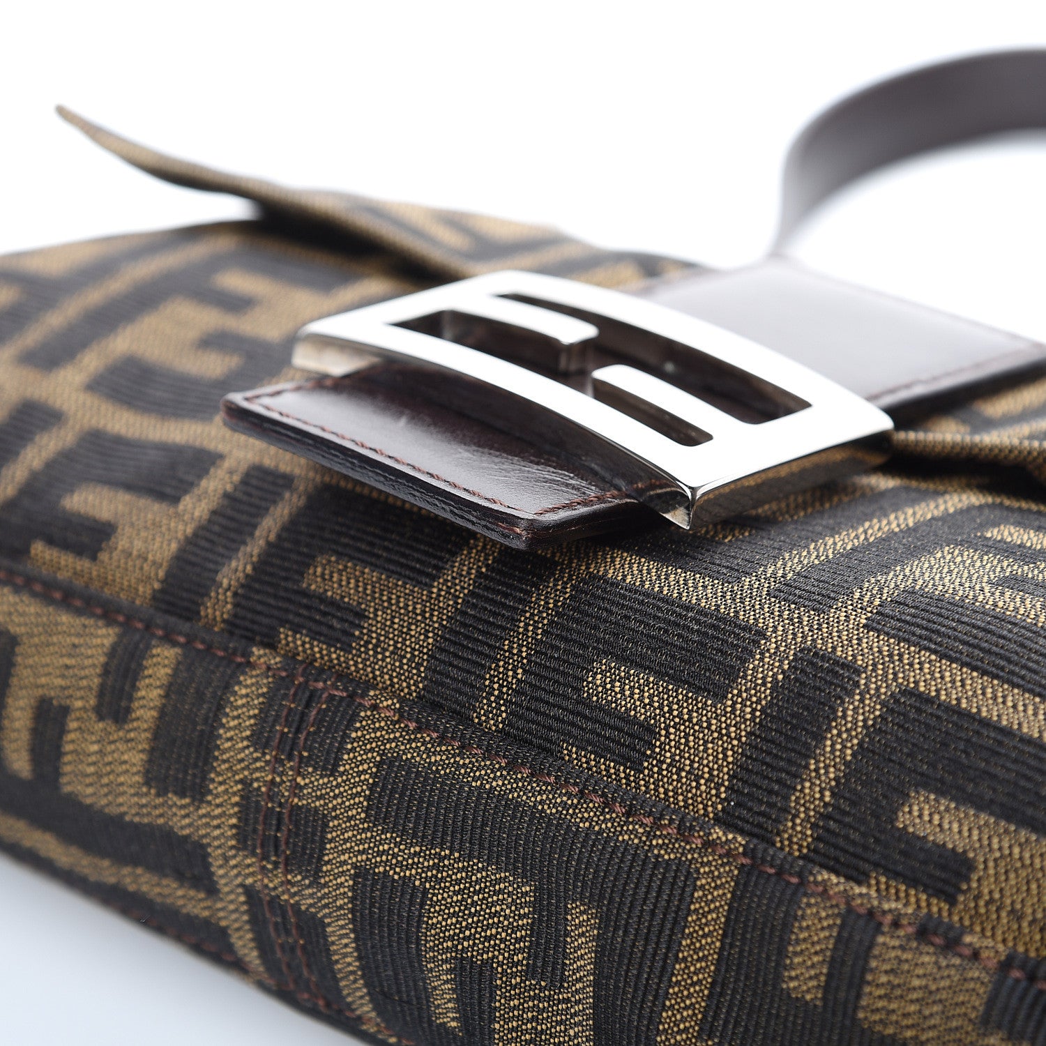 Fendi Zucca Baguette Tobacco 10 of 12