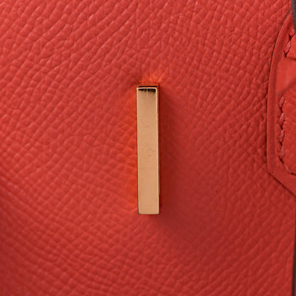 Hermes Epsom Birkin 30 Rose Jaipur 23 of 36