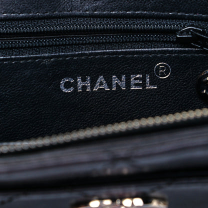 Chanel Lambskin Quilted Shoulder Bag Black 5 of 9