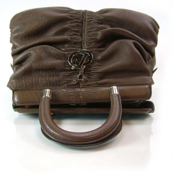 Lambskin KARENINA Large Tote Brown