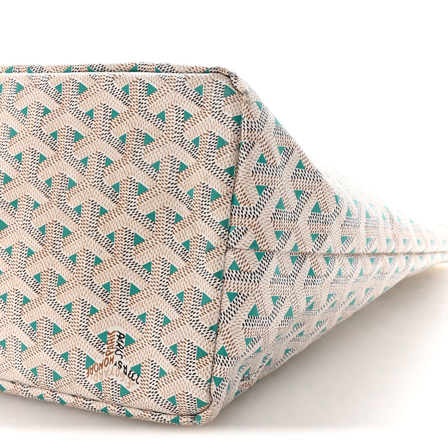 Goyard Goyardine Saint Louis Claire Voie PM White Opaline 9 of 9