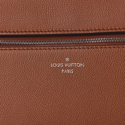 Louis Vuitton Soft Calfskin My Lockme Top Handle Caramel Creme Black 8 of 11