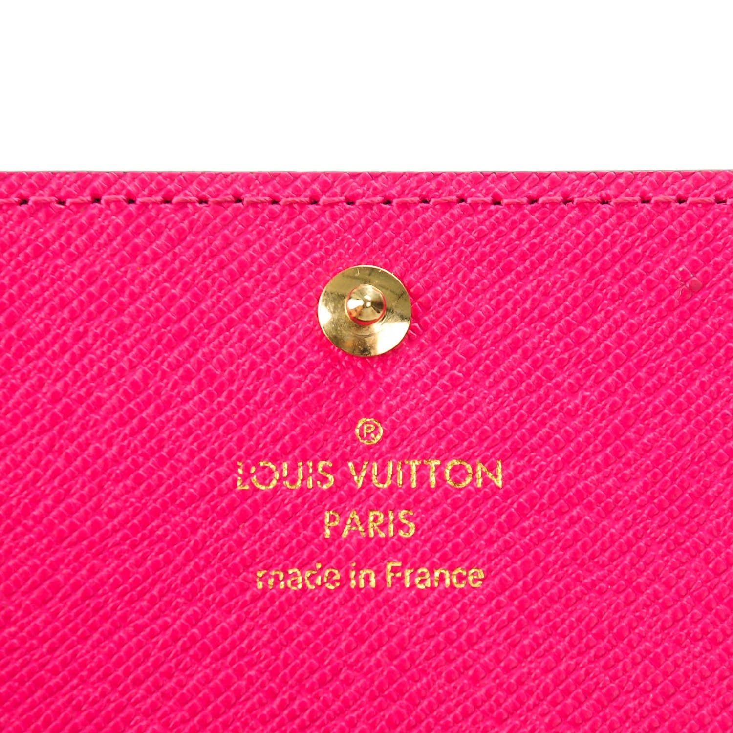 Louis Vuitton Monogram 2015 Christmas Animation Sarah Wallet Hibiscus 5 of 7