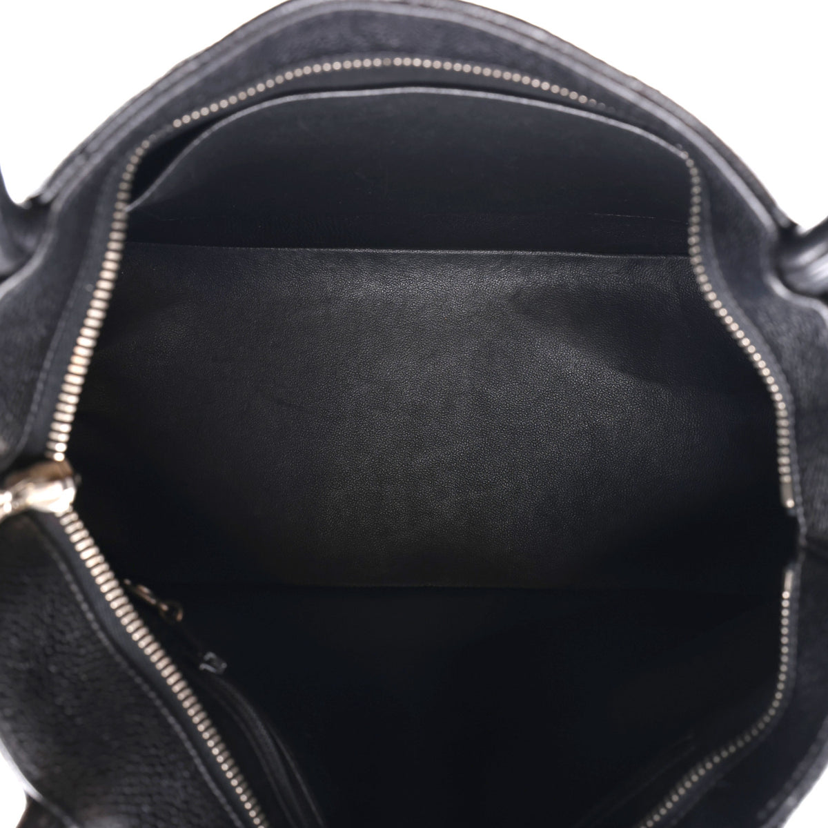 Caviar Quilted Medallion Tote Black