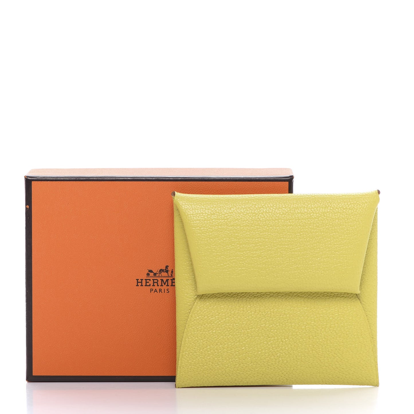 Chevre Mysore Bastia Coin Purse Lime