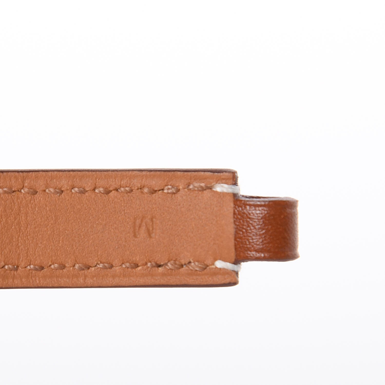 Hermes Barenia Rivale Double Tour Bracelet M Fauve 7 of 8