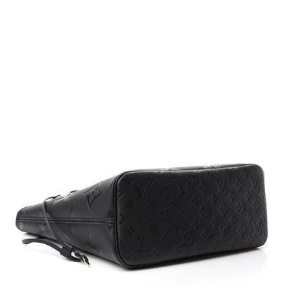 Louis Vuitton Empreinte Monogram Giant Neverfull MM Black 4 of 10