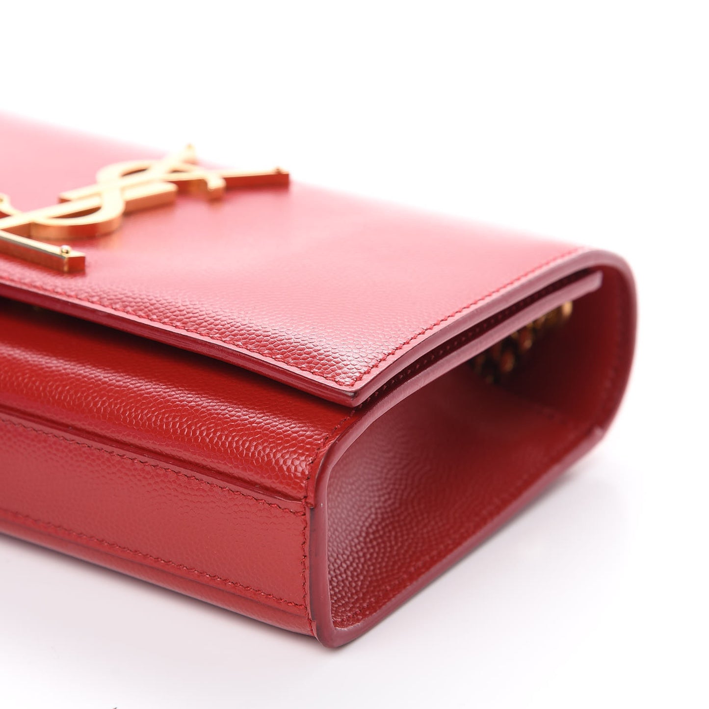 Grain De Poudre Small Monogram Kate Satchel Red