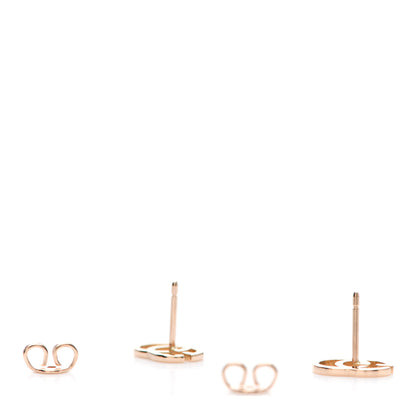 Gucci 18K Yellow Gold GG Tissue Stud Earrings 3 of 5