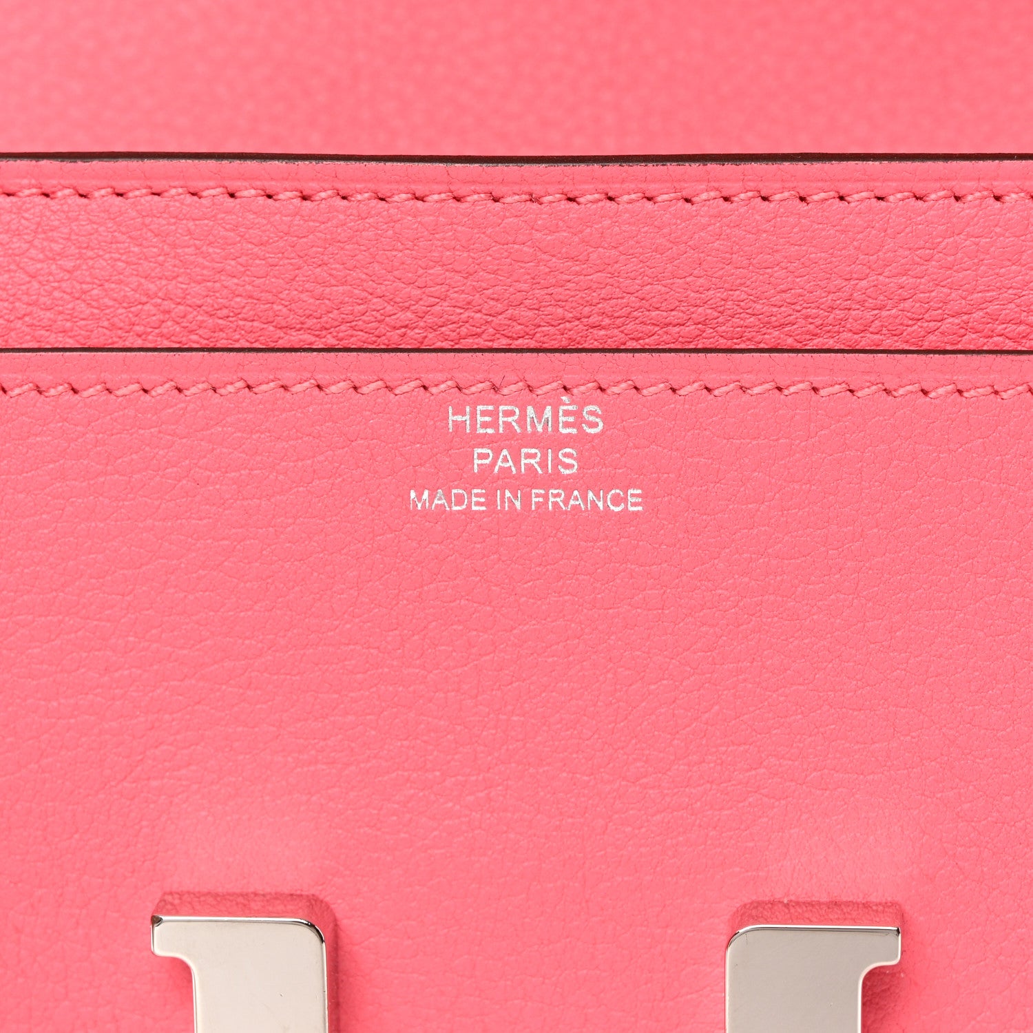 Hermes Evercolor Constance Long Wallet Rose Azalee 7 of 12