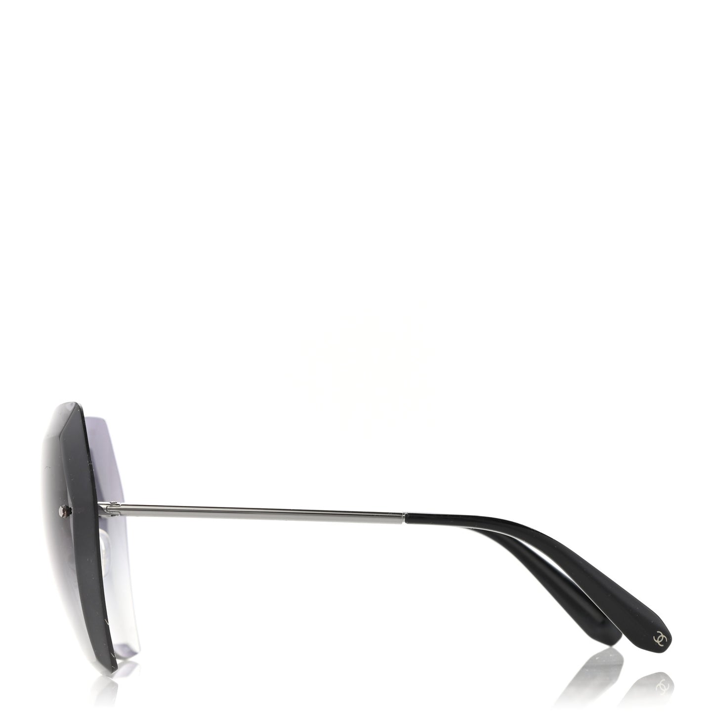 Butterfly Spring Sunglasses Dark Silver Grey