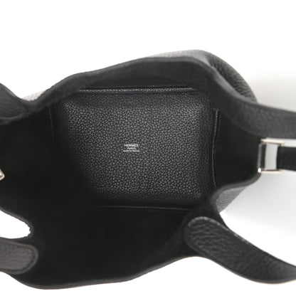 Hermes Taurillon Clemence Picotin Lock 18 PM Black 5 of 11
