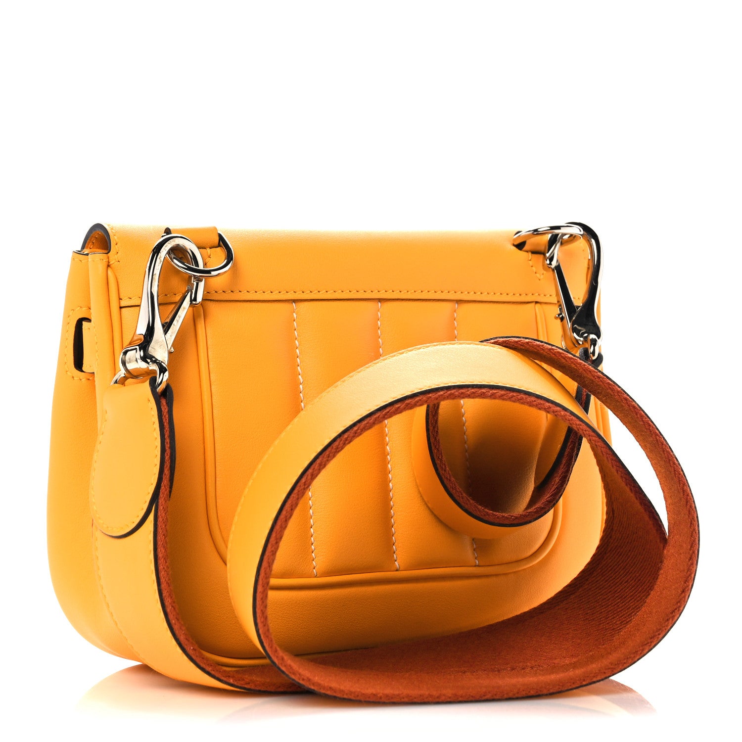 Hermes Swift Mini Sac Berline Jaune D'Or 2 of 11