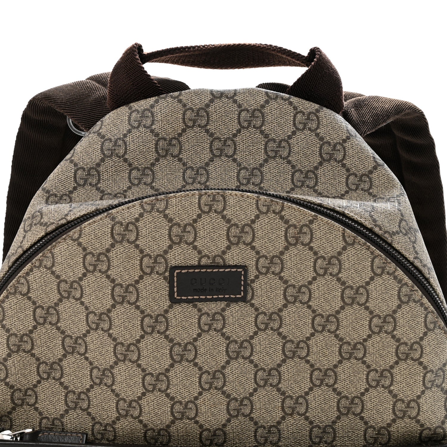 Gucci GG Supreme Monogram Margaux Calfskin Childrens Day Backpack Beige Ebony Cocoa Dark Chocolate 8 of 14