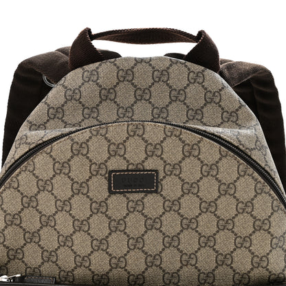 Gucci GG Supreme Monogram Margaux Calfskin Childrens Day Backpack Beige Ebony Cocoa Dark Chocolate 8 of 14