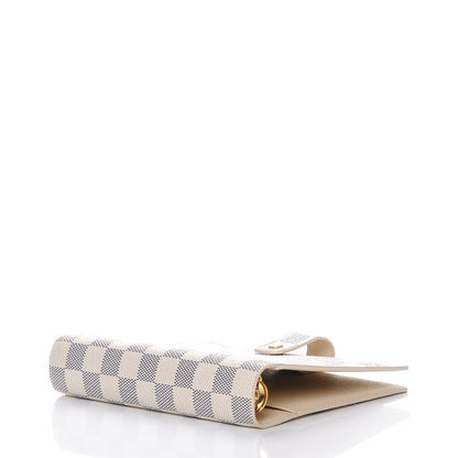 Louis Vuitton Damier Azur Medium Ring Agenda Cover 4 of 7