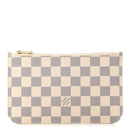 Louis Vuitton Damier Azur Neverfull PM Pochette 1 of 4