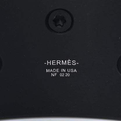 Hermes Aluminium Sunset Collier De Chien CDC Bracelet T2 Noir Intense 4 of 5