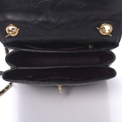 Chanel Lambskin Quilted Small Trendy CC Dual Handle Flap Bag Black 5 of 10