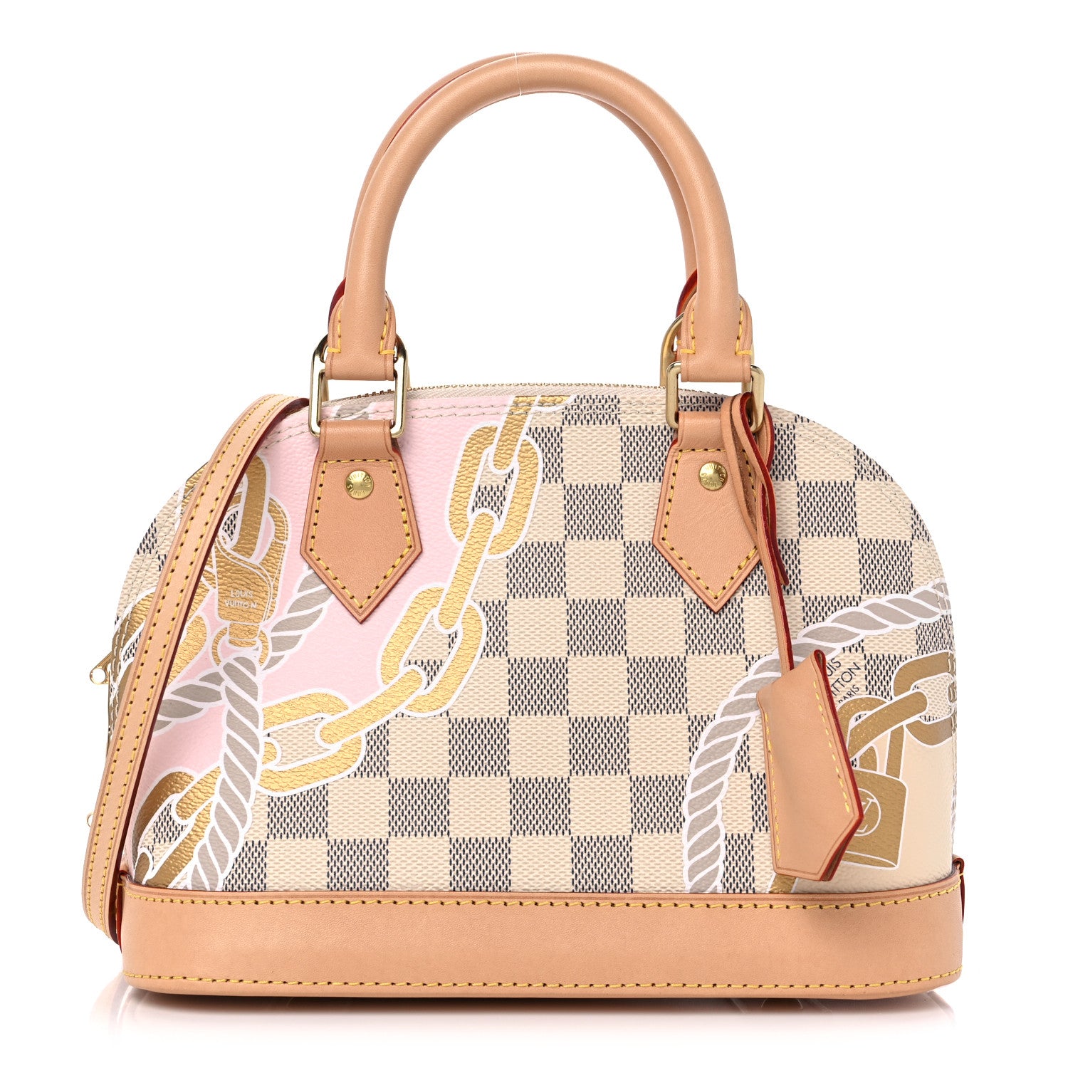 Louis Vuitton Damier Azur Nautical Alma BB 1 of 10