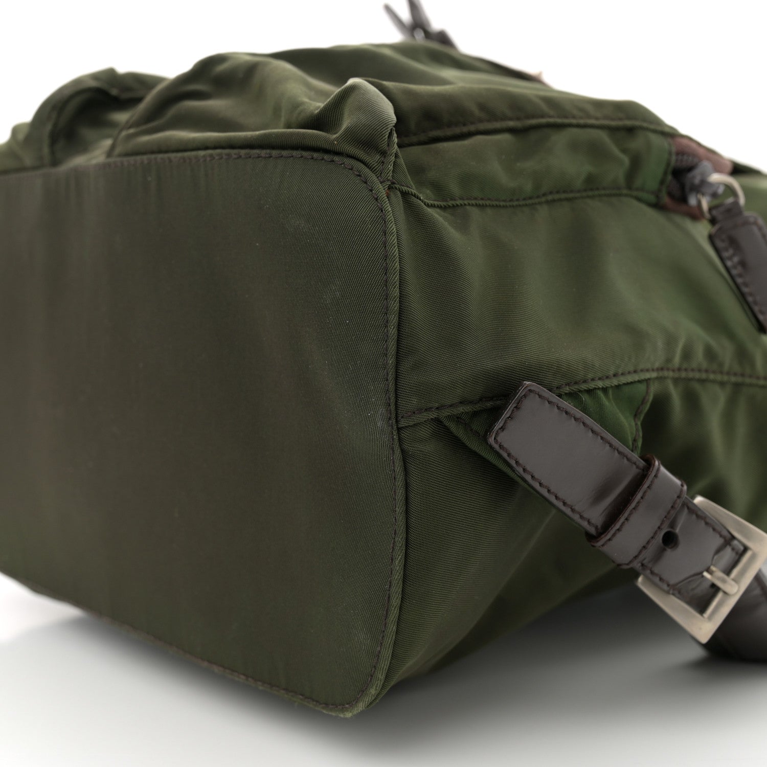 Prada Nylon Vela Small Backpack Militare 10 of 11