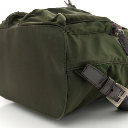 Prada Nylon Vela Small Backpack Militare 10 of 11