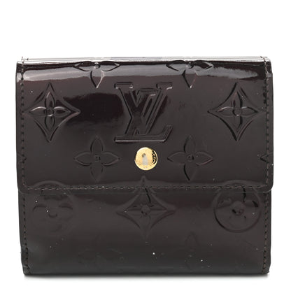 Louis Vuitton Vernis Elise Wallet Amarante 1 of 7