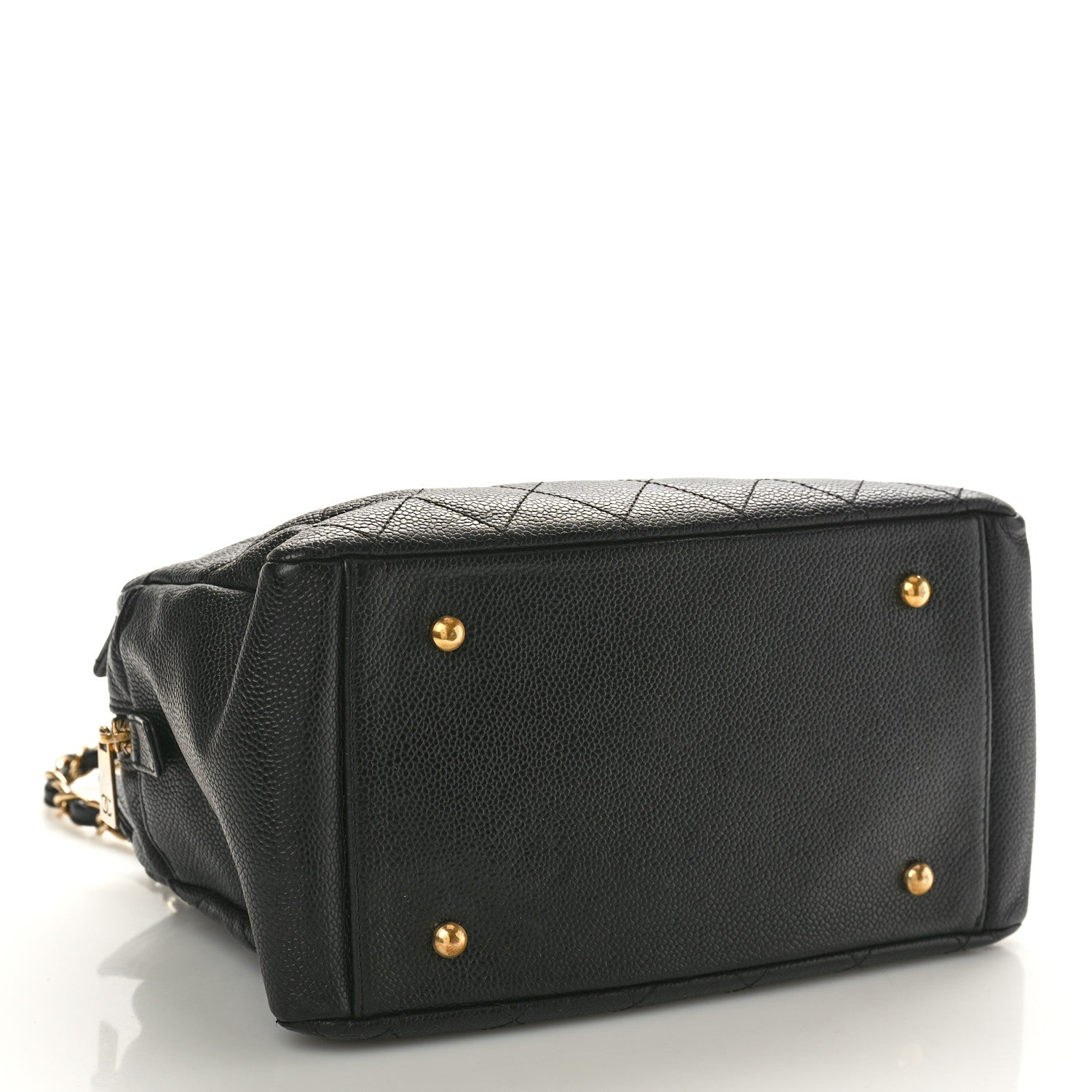 Chanel Caviar Quilted Petit Timeless Tote PTT Black 4 of 10