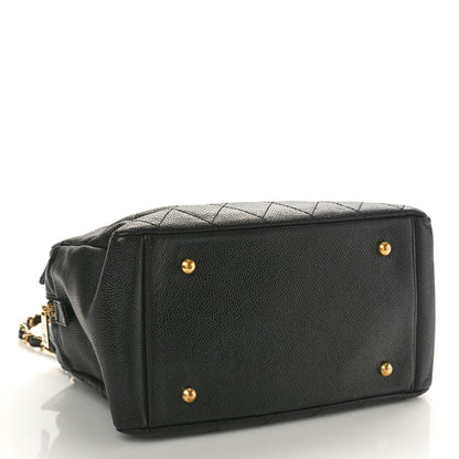 Chanel Caviar Quilted Petit Timeless Tote PTT Black 4 of 10