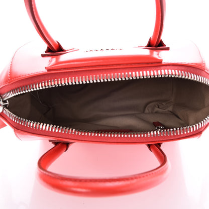 Givenchy Shiny Lord Calfskin Small Antigona Medium Red 6 of 8
