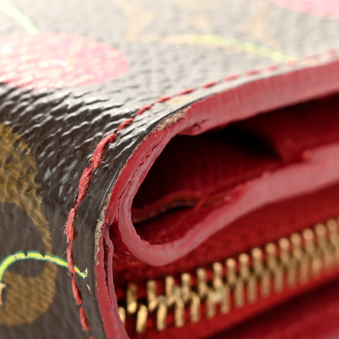 Monogram Cerises Compact Zippe Wallet