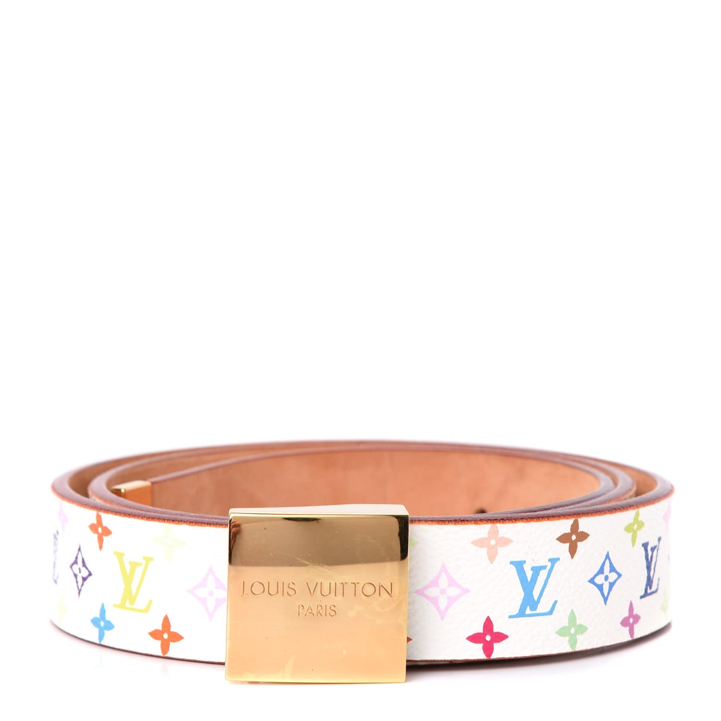 Monogram Multicolor Ceinture Belt 90 36 White